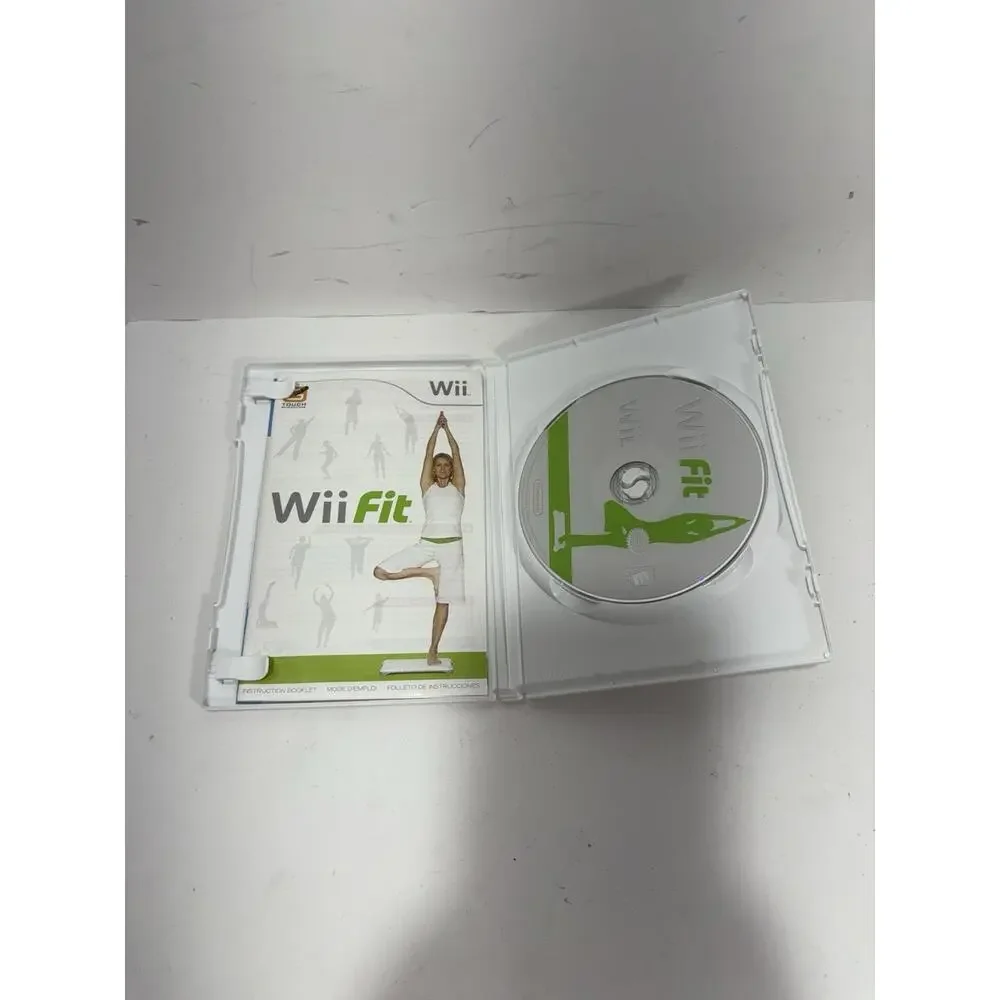Wii Fit Game Org Pkg‎ W/Instructions Nintendo (Game Disc Only No Board )
